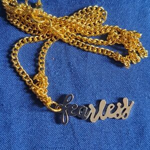 Fearless necklace
